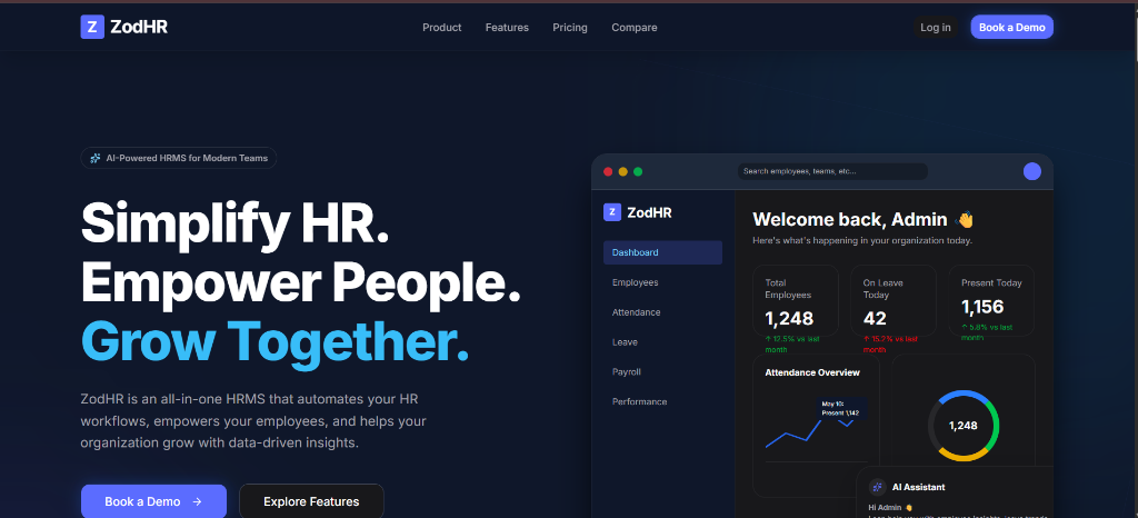 ZodHR Platform